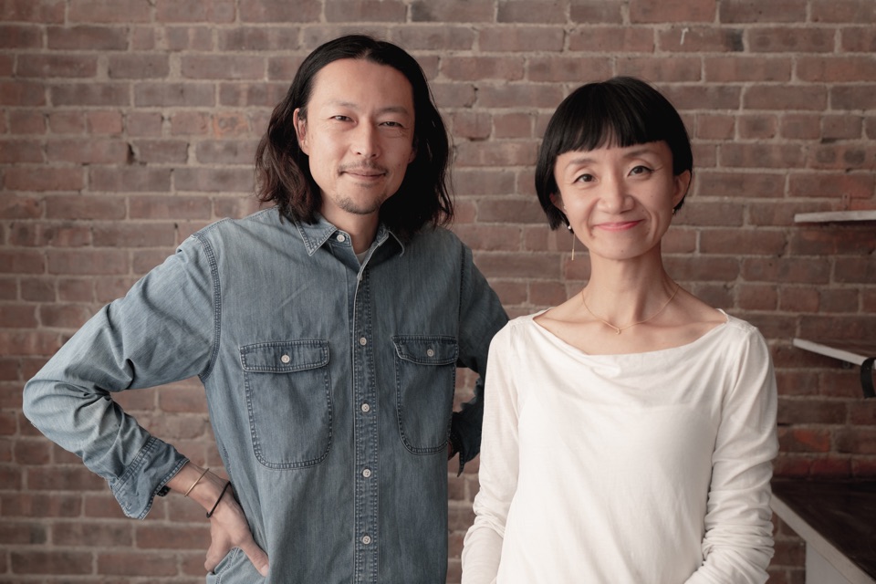 Kaori and Takeo, co-owners and directors of ESHK Hair Brooklyn