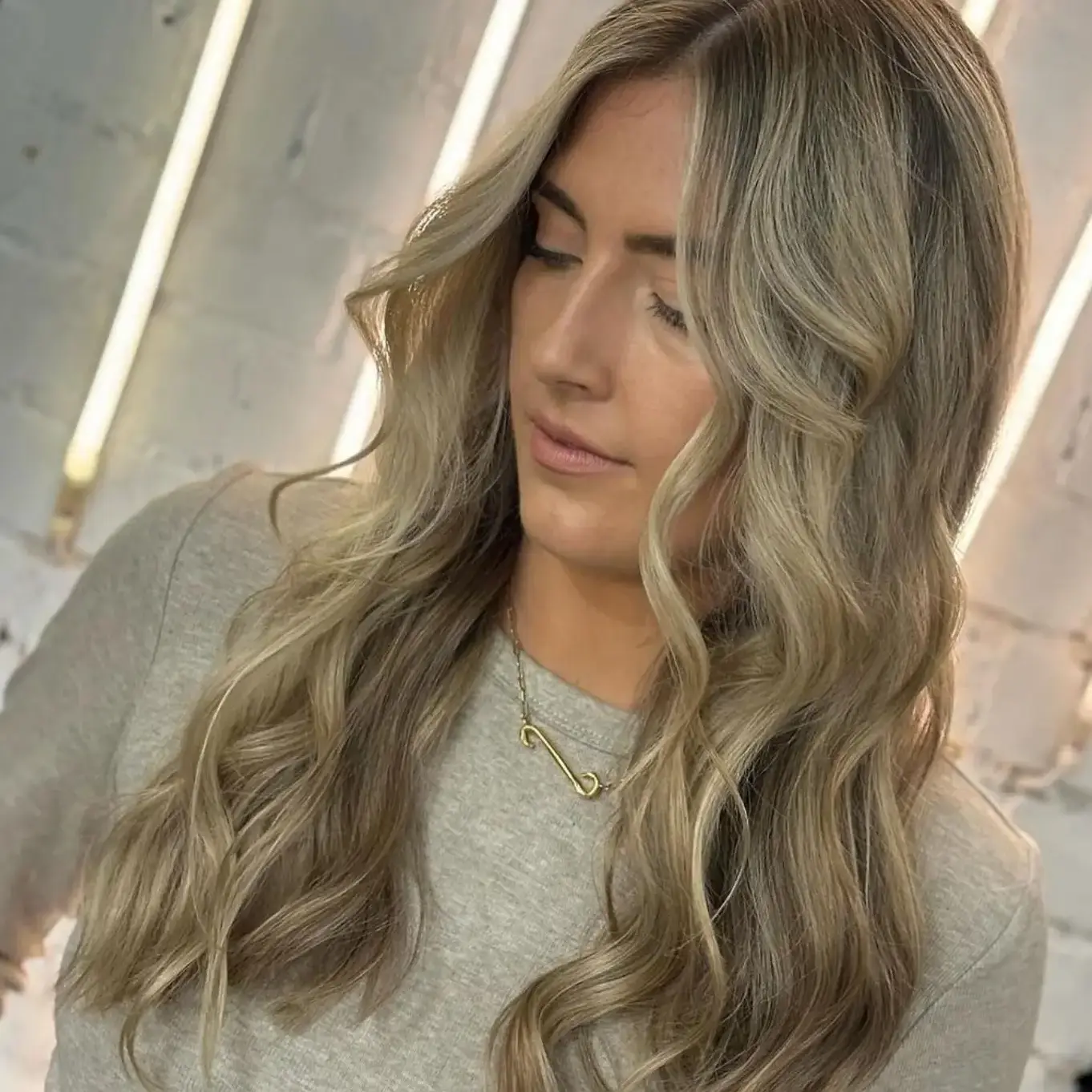 natural blonde balayage by Nick at ESHK Hair Shoreditch London