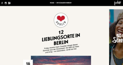 ESHK Neukölln featured on Friday Magazine (friday-magazine.ch)