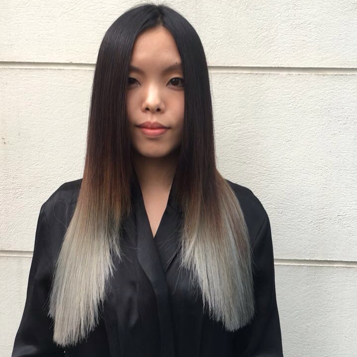 ombre Asian hair
