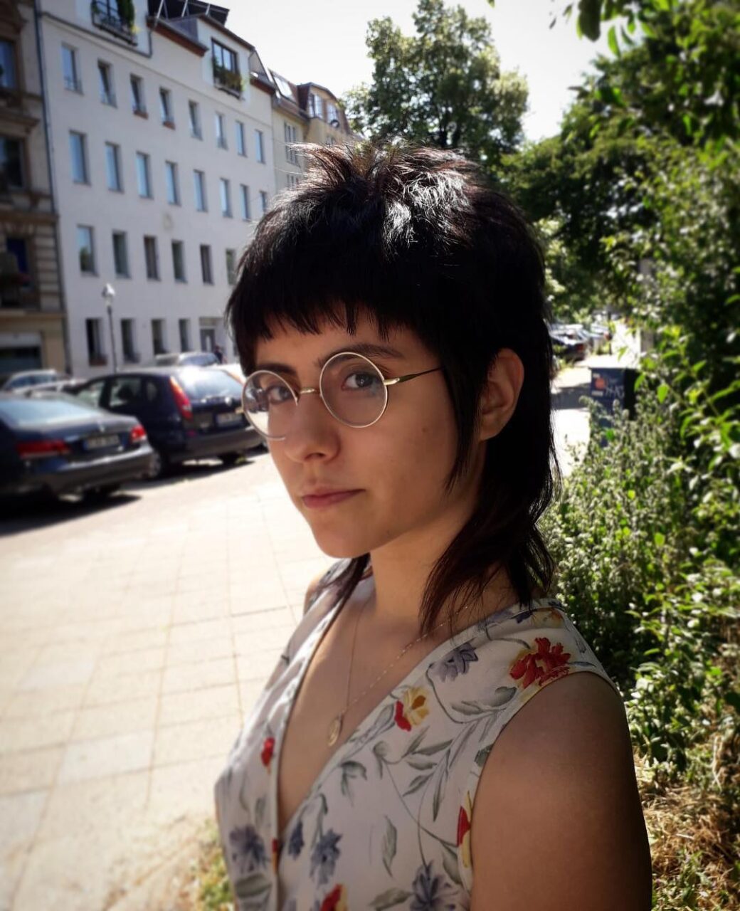 brunette mullet haircut berlin hairstyles