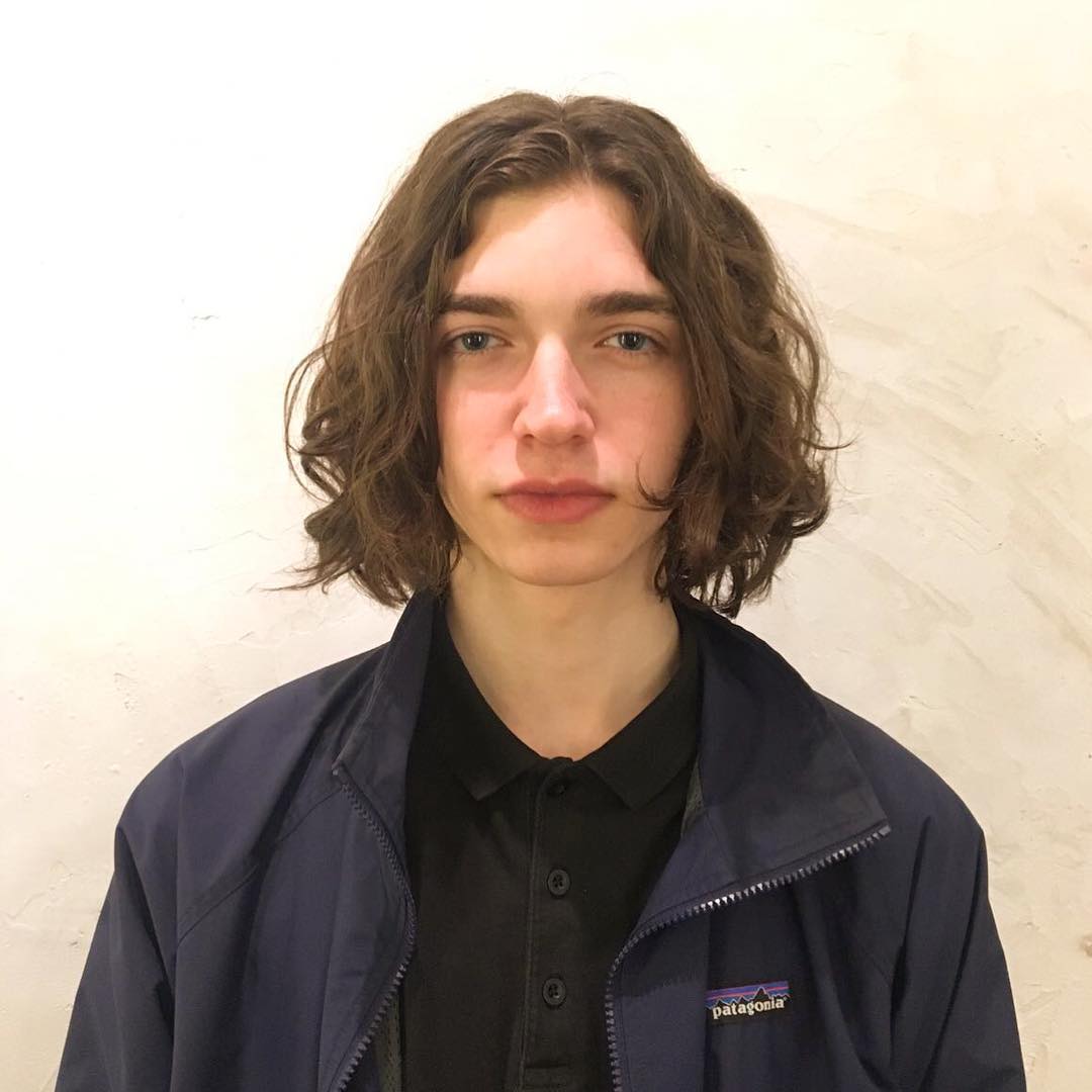 long hair waves mens haircut