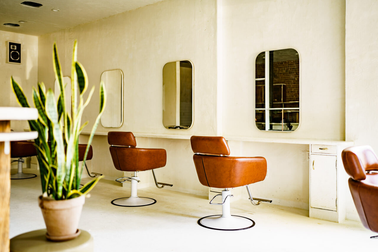 hair salon interior brooklyn eshk hair