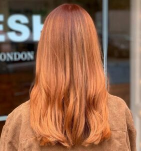 copper haircolour balayage wella eshk hairdresser moabit berlin