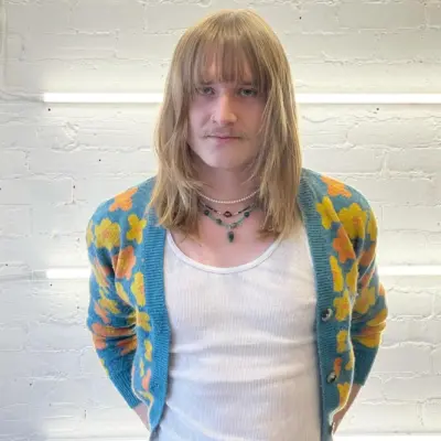 long blonde hair with boys bangs ESHK Hair Toronto Dundas Street West