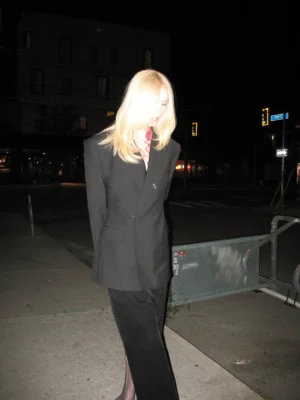 platinum blonde hair color by George at ESHK Toronto hair salon